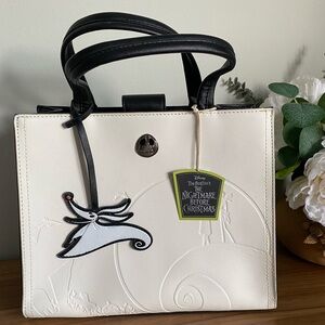 Loungefly | Nightmare Before Christmas - Hilltop | White handbag crossbody